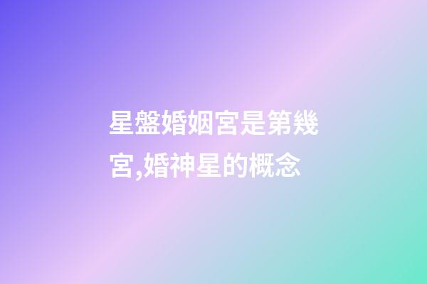 星盤婚姻宮是第幾宮,婚神星的概念-第1張-觀點-玄機派