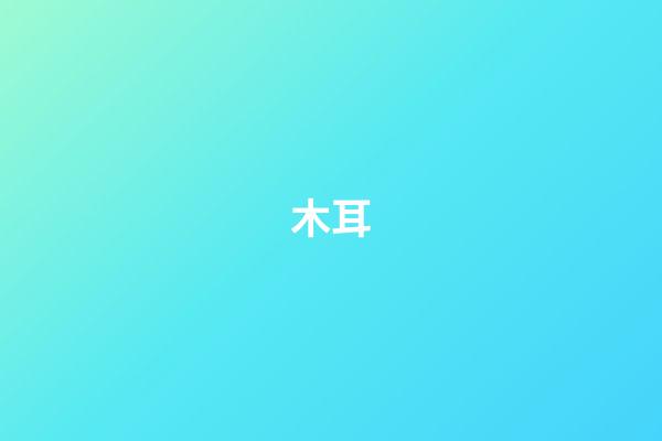 木耳