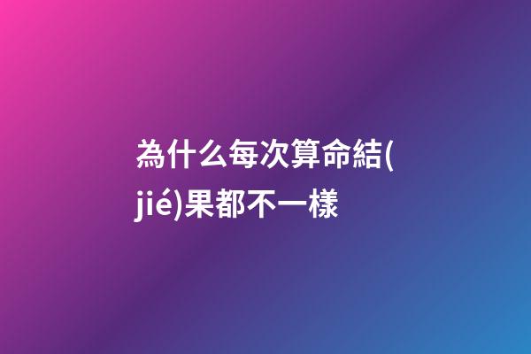 為什么每次算命結(jié)果都不一樣(古代相師傳奇——邵康節(jié)神奇卜算)-第1張-觀點(diǎn)-玄機(jī)派