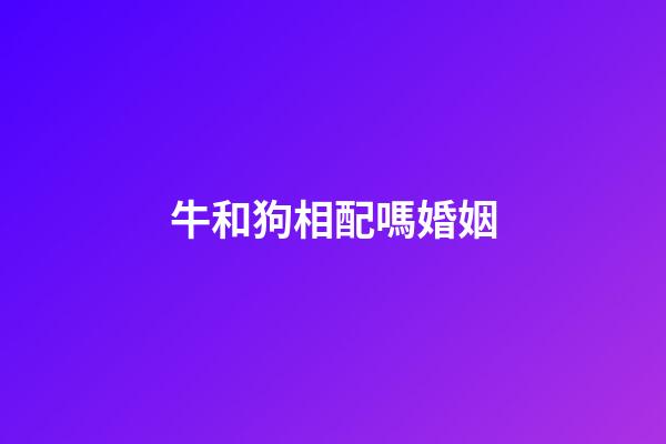牛和狗相配嗎婚姻（女狗男牛屬相婚配好嗎）-第1張-星座運(yùn)勢(shì)-玄機(jī)派