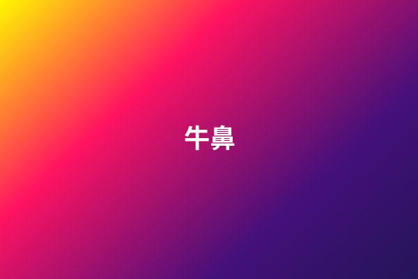 牛鼻