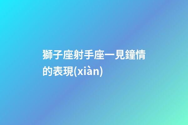 獅子座射手座一見鐘情的表現(xiàn)-第1張-星座運(yùn)勢-玄機(jī)派