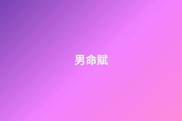 男命賦