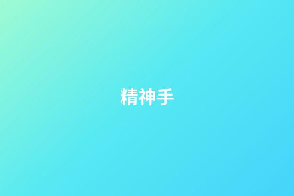精神手