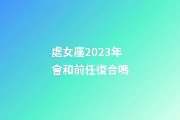 處女座2023年會和前任復合嗎-第1張-星座運勢-玄機派
