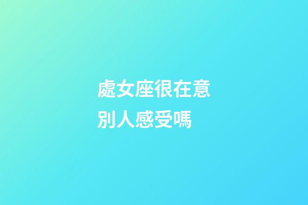 處女座很在意別人感受嗎-第1張-星座運勢-玄機派