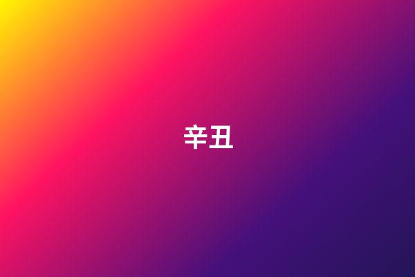 辛丑