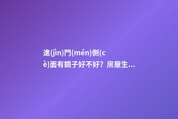 進(jìn)門(mén)側(cè)面有鏡子好不好？房屋生氣大大減少