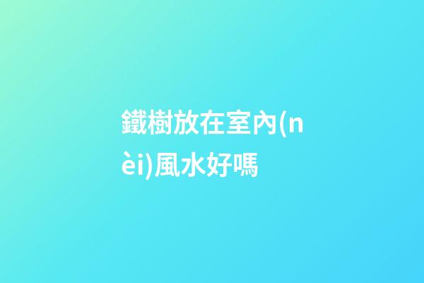 鐵樹放在室內(nèi)風水好嗎