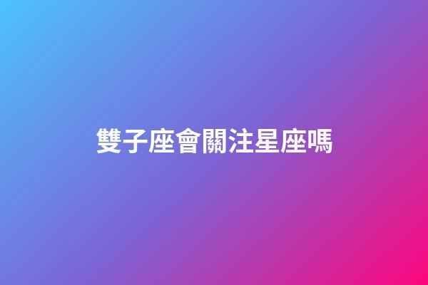 雙子座會關注星座嗎-第1張-星座運勢-玄機派