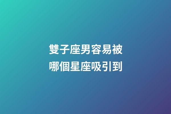 雙子座男容易被哪個星座吸引到-第1張-星座運勢-玄機派