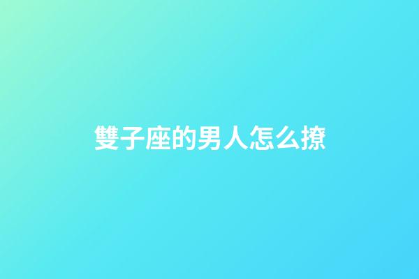 雙子座的男人怎么撩-第1張-星座運勢-玄機派