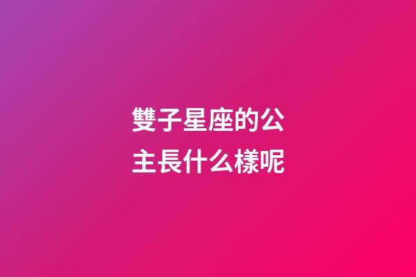 雙子星座的公主長什么樣呢-第1張-星座運勢-玄機派
