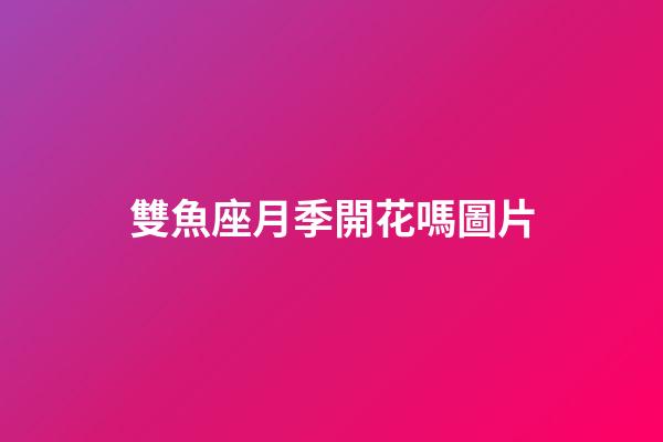 雙魚座月季開花嗎圖片-第1張-星座運勢-玄機派