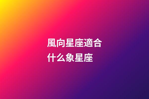 風向星座適合什么象星座-第1張-星座運勢-玄機派